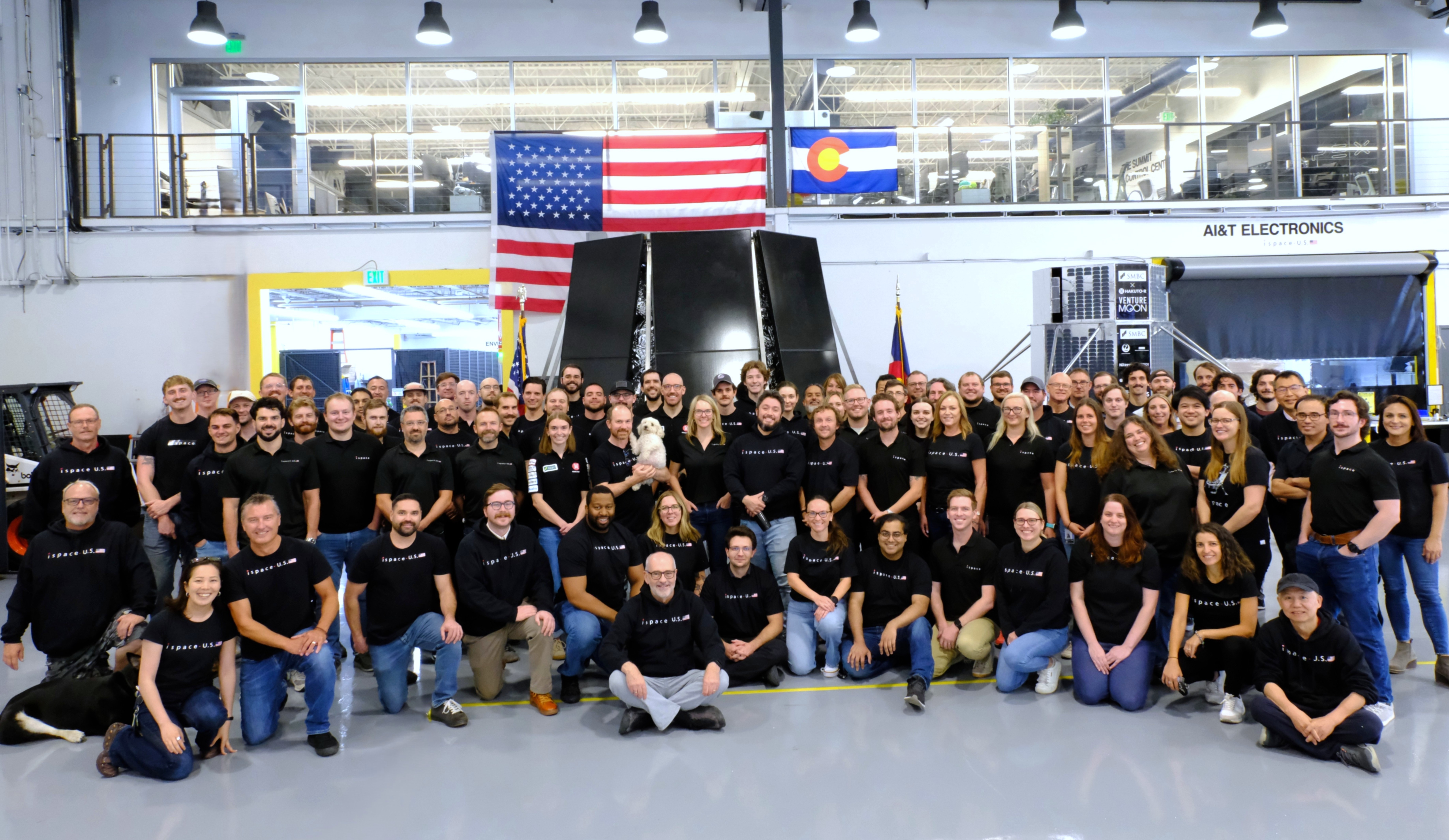 ispace, team photo, lunar lander, Colorado
